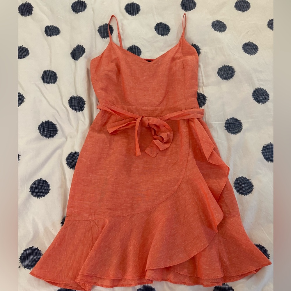 Banana Republic Vibrant Coral Dress